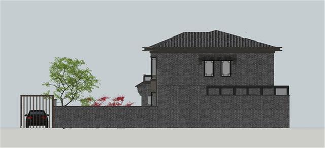 北京70萬自建新中式二層別墅，帶幽居庭院，真是太值了