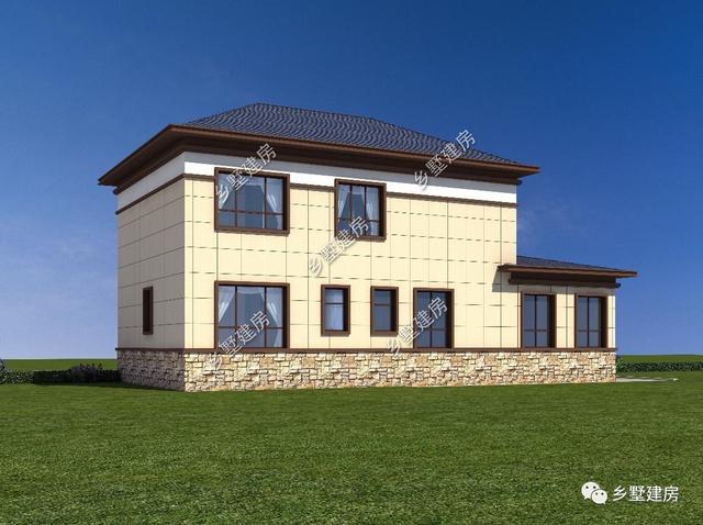 21萬返鄉建套二層小別墅附戶型圖，絕對的美觀實用款