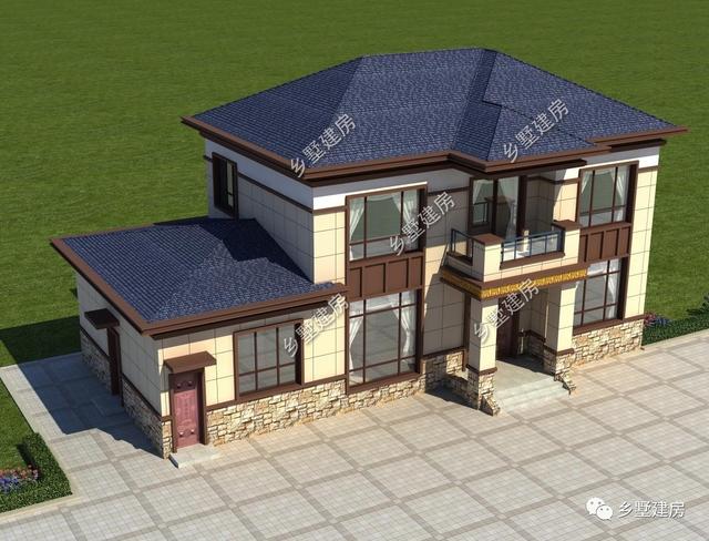 21萬返鄉建套二層小別墅附戶型圖，絕對的美觀實用款