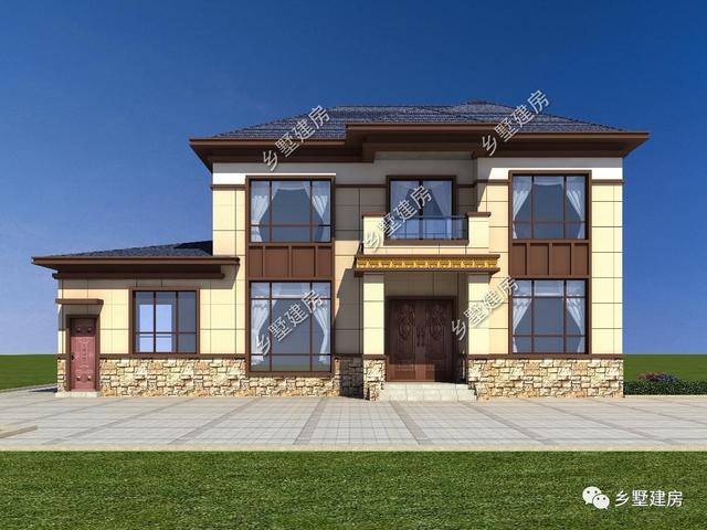 21萬返鄉建套二層小別墅附戶型圖，絕對的美觀實用款