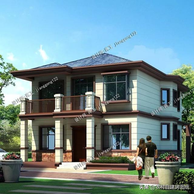 小宅基地建房不再難，幾款小戶型自建房方案讓你愛不釋手