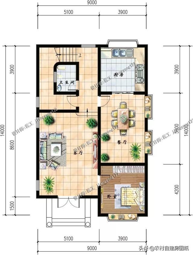 小宅基地建房不再難，幾款小戶型自建房方案讓你愛不釋手