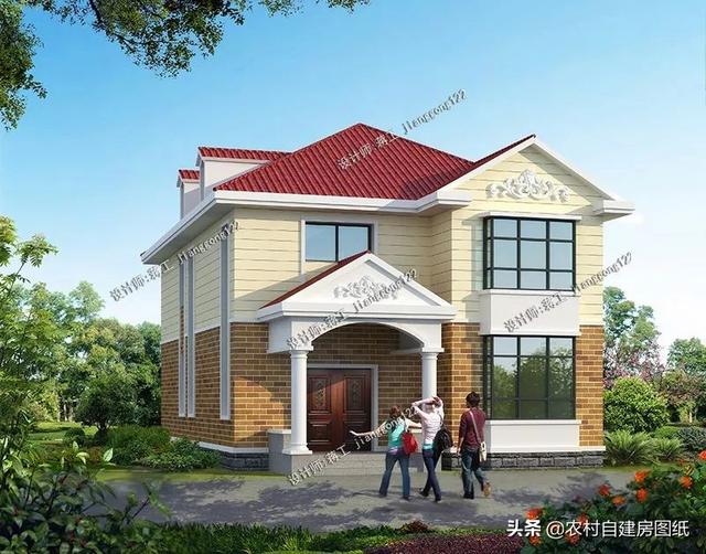 小宅基地建房不再難，幾款小戶型自建房方案讓你愛不釋手