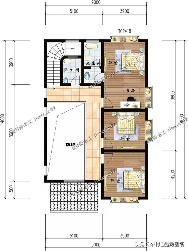 小宅基地建房不再難，幾款小戶型自建房方案讓你愛不釋手