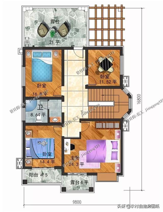 小宅基地建房不再難，幾款小戶型自建房方案讓你愛不釋手