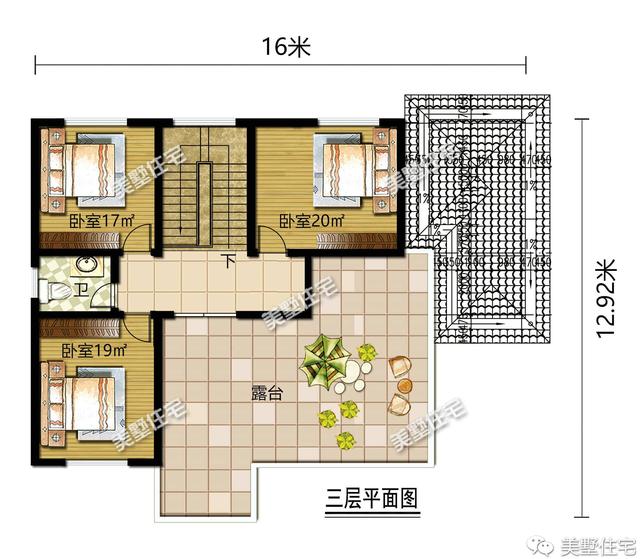帶大廳堂的農(nóng)村別墅，第一棟一看就是豪宅，二棟建在老家無人不夸