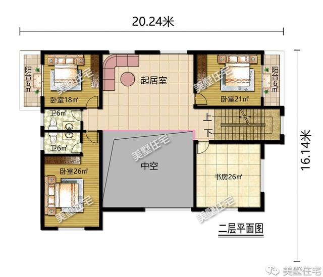 帶大廳堂的農(nóng)村別墅，第一棟一看就是豪宅，二棟建在老家無人不夸