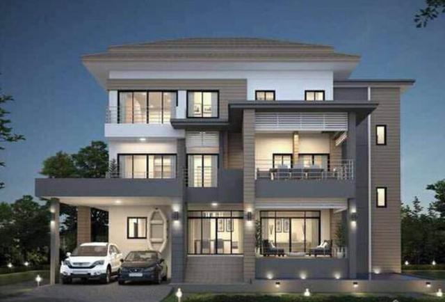 國外二層個(gè)性別墅效果圖，符合中國人的喜歡嗎