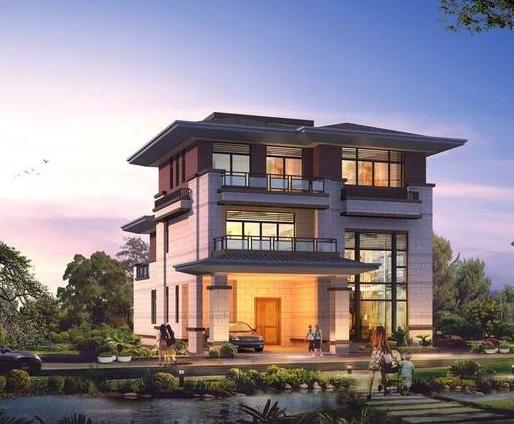 國外二層個(gè)性別墅效果圖，符合中國人的喜歡嗎