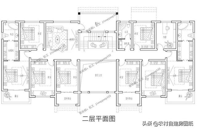 2款豪華農村別墅大PK，1000平，公司ceo才能建得起