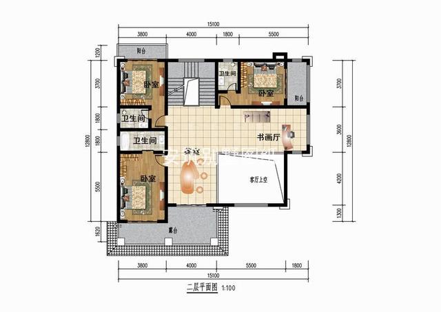 三層新中式別墅效果圖，獻給懂古韻風雅情懷的人
