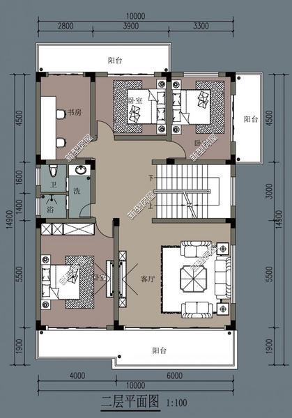 8套現代風格小洋樓設計，90后新農民最喜歡