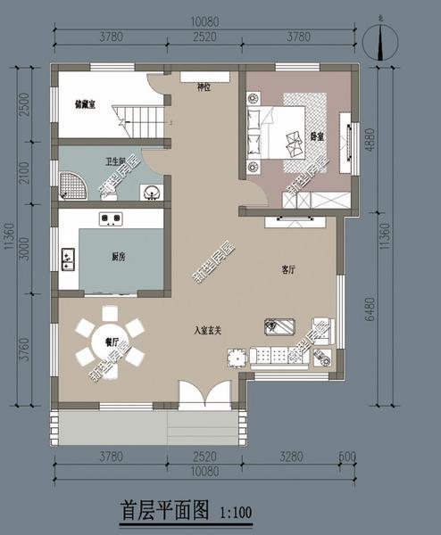 8套現代風格小洋樓設計，90后新農民最喜歡