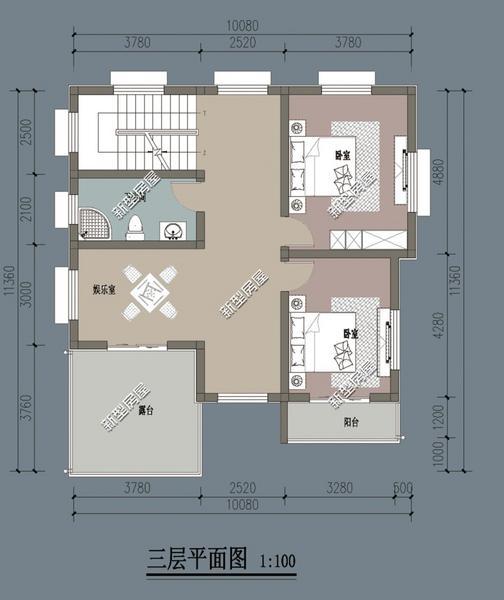 8套現代風格小洋樓設計，90后新農民最喜歡