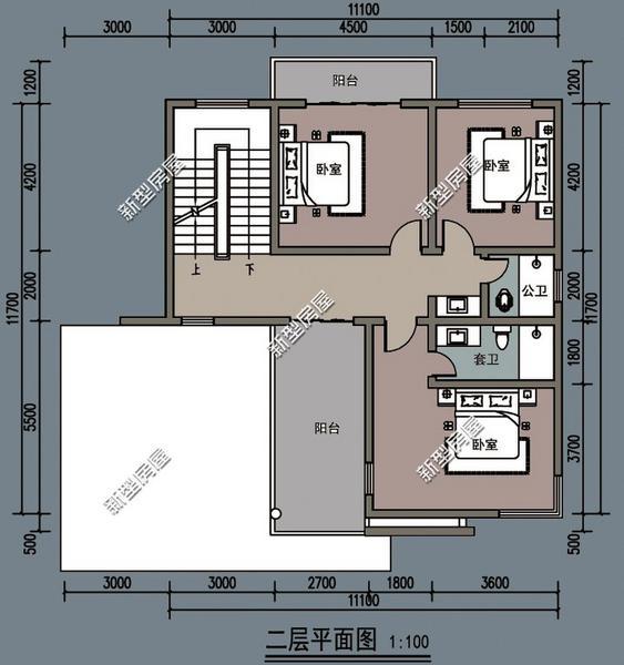 8套現代風格小洋樓設計，90后新農民最喜歡