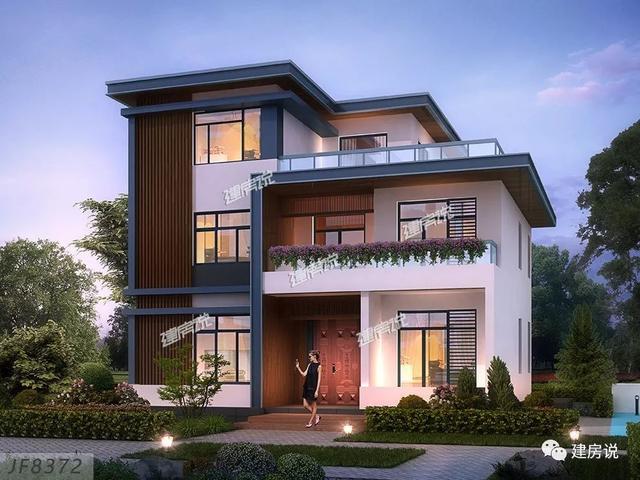 5款120平的樓房設(shè)計(jì)，最低造價(jià)26萬，誰都建得起