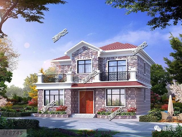 5款120平的樓房設(shè)計(jì)，最低造價(jià)26萬，誰都建得起