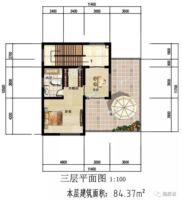 5款120平的樓房設(shè)計(jì)，最低造價(jià)26萬，誰都建得起