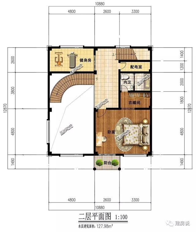 5款120平的樓房設(shè)計(jì)，最低造價(jià)26萬，誰都建得起