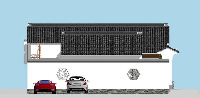 最美帶庭院別墅設計圖，自建才花30萬