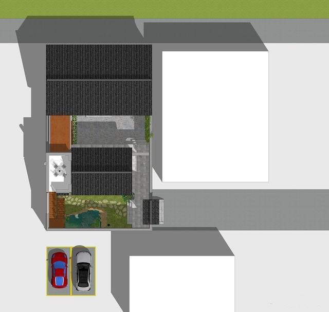 最美帶庭院別墅設計圖，自建才花30萬