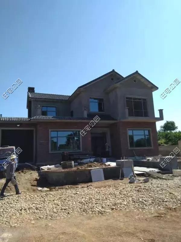 回農村70萬自建別墅，羨慕死城里人，附施工過程