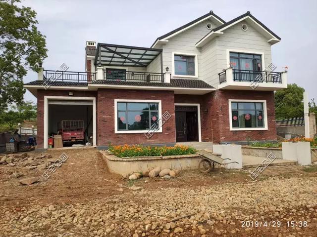 回農村70萬自建別墅，羨慕死城里人，附施工過程