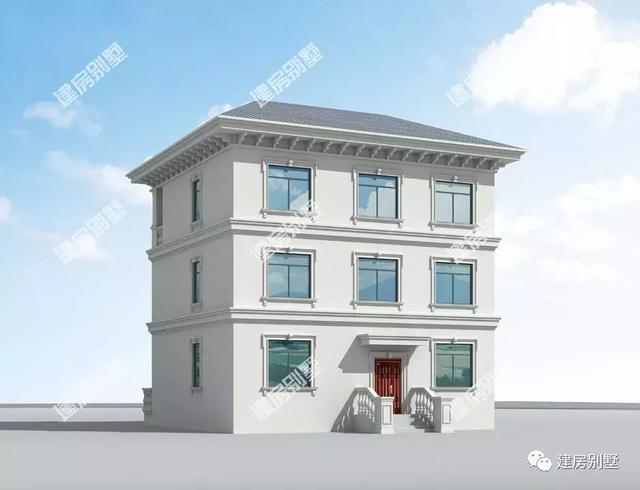 兩棟采用旋轉樓梯的農村自建房，很有別墅派