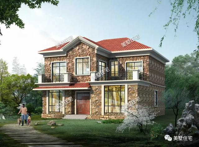 5套預算30萬內的小洋樓自建圖，趁著秋高氣爽建房啦