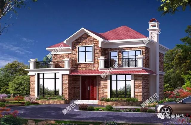 全網最美小洋房設計效果圖及戶型圖，忍不住多看幾眼