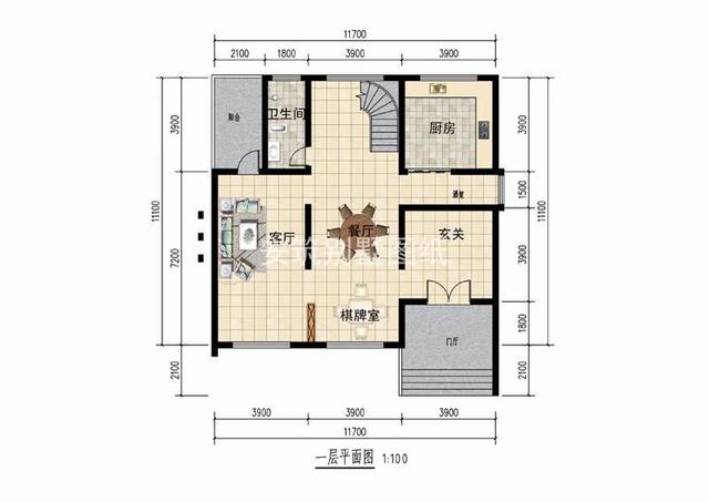 超現代平屋頂二層小洋樓設計圖，家里看了都喜歡