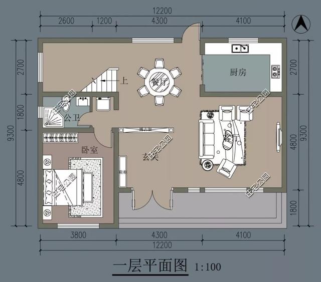 10套造價25萬的農村小樓房設計圖，還有帶小院子的戶型