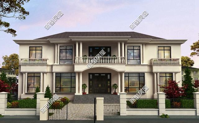 等宅基地批下來，就建一棟帶小院的小別墅