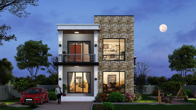 精選幾套小戶型農村自建房，小宅基地也能建好房