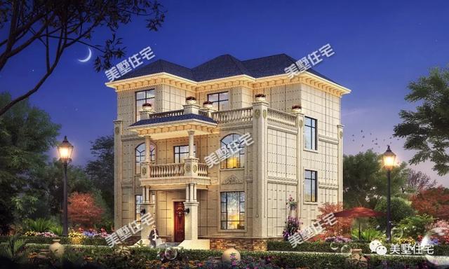 12X13米農村三層自建房設計戶型，實用的方案設計