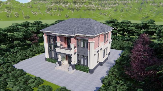 75萬自建最美二層別墅別墅，343㎡6室1廳