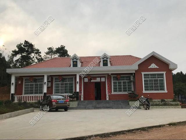 實拍農村建好的自建房實景圖，真想回農村