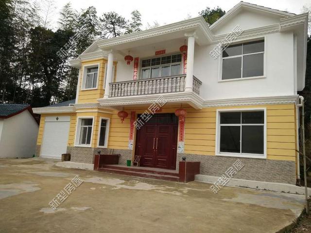 實拍農村建好的自建房實景圖，真想回農村