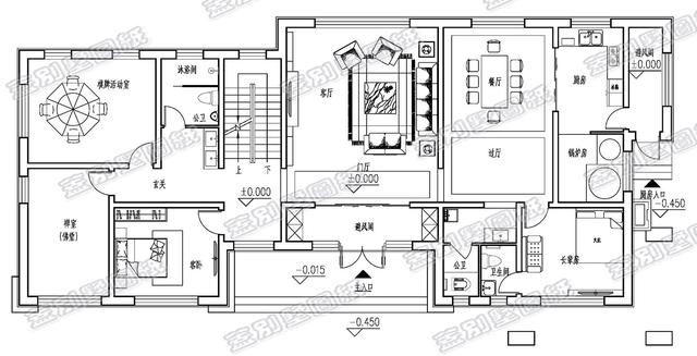 開間25米超豪華二層別墅實拍圖，土豪才能建得起