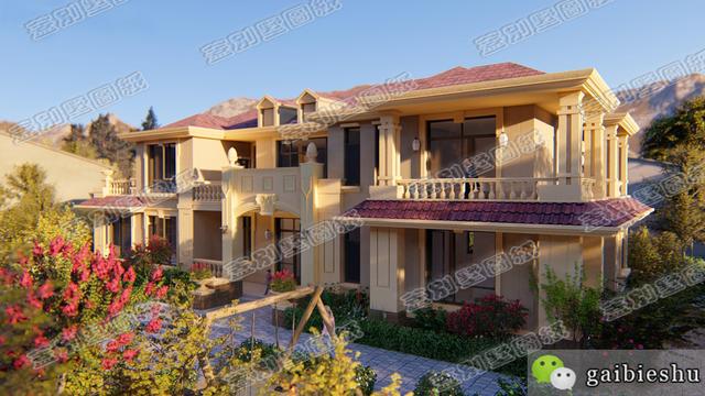 開間25米超豪華二層別墅實拍圖，土豪才能建得起