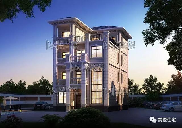 開間9.6米照樣建大別墅（含戶型），健身房、KTV都有，驚艷全村