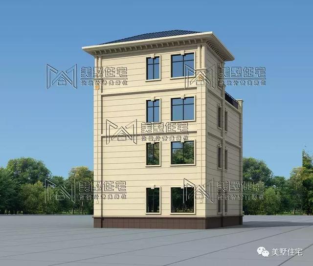 開間9.6米照樣建大別墅（含戶型），健身房、KTV都有，驚艷全村