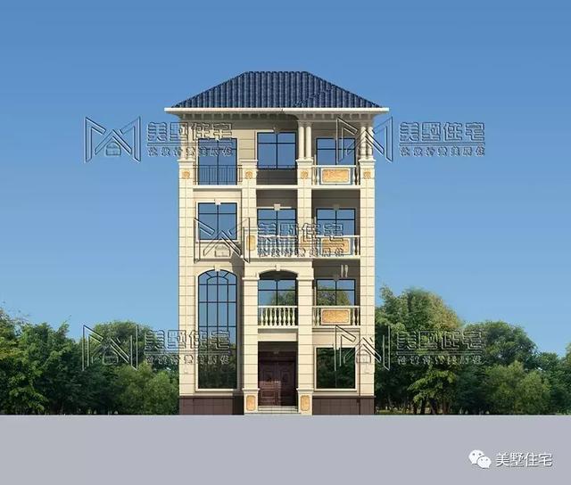 開間9.6米照樣建大別墅（含戶型），健身房、KTV都有，驚艷全村