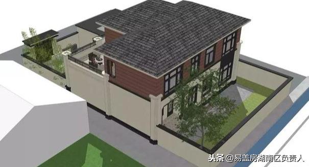 250平新中式別墅方案，有宅有院有車(chē)庫(kù)