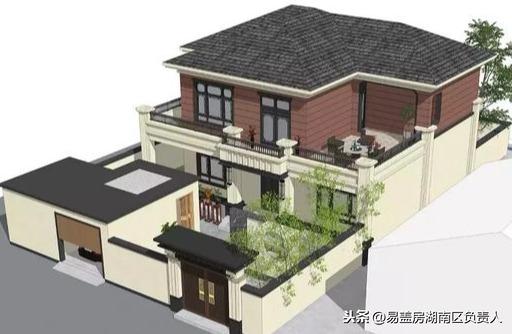 250平新中式別墅方案，有宅有院有車(chē)庫(kù)
