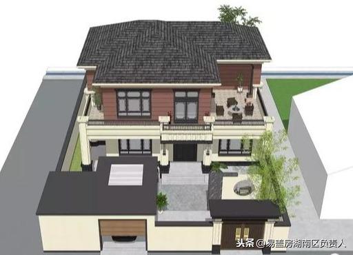 250平新中式別墅方案，有宅有院有車(chē)庫(kù)