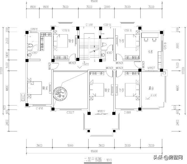 層次感超好的三層歐式別墅設計戶，多種戶型可選擇