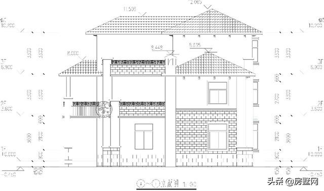 層次感超好的三層歐式別墅設計戶，多種戶型可選擇