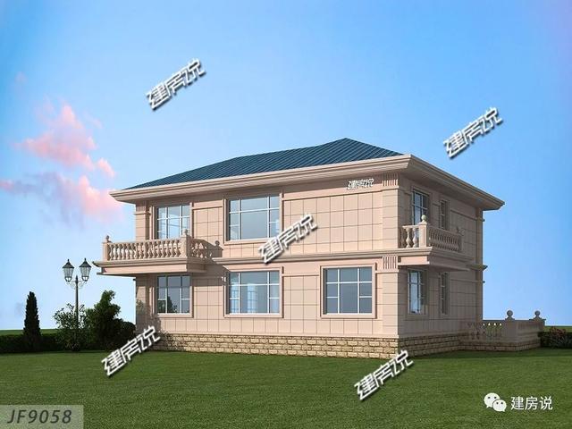 浙江省私人定制二層小洋樓，30萬就能建好