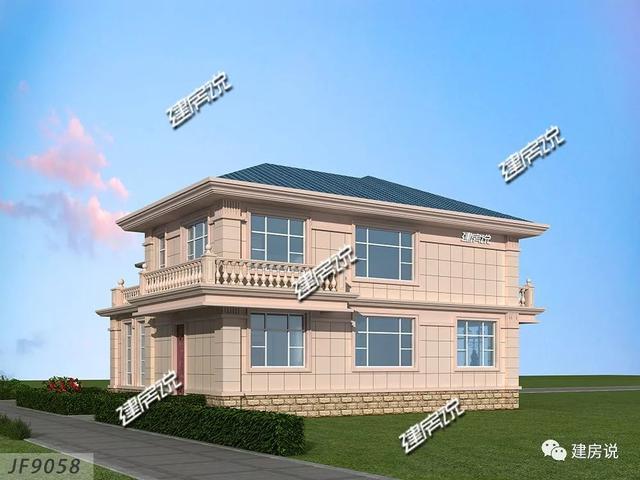 浙江省私人定制二層小洋樓，30萬就能建好